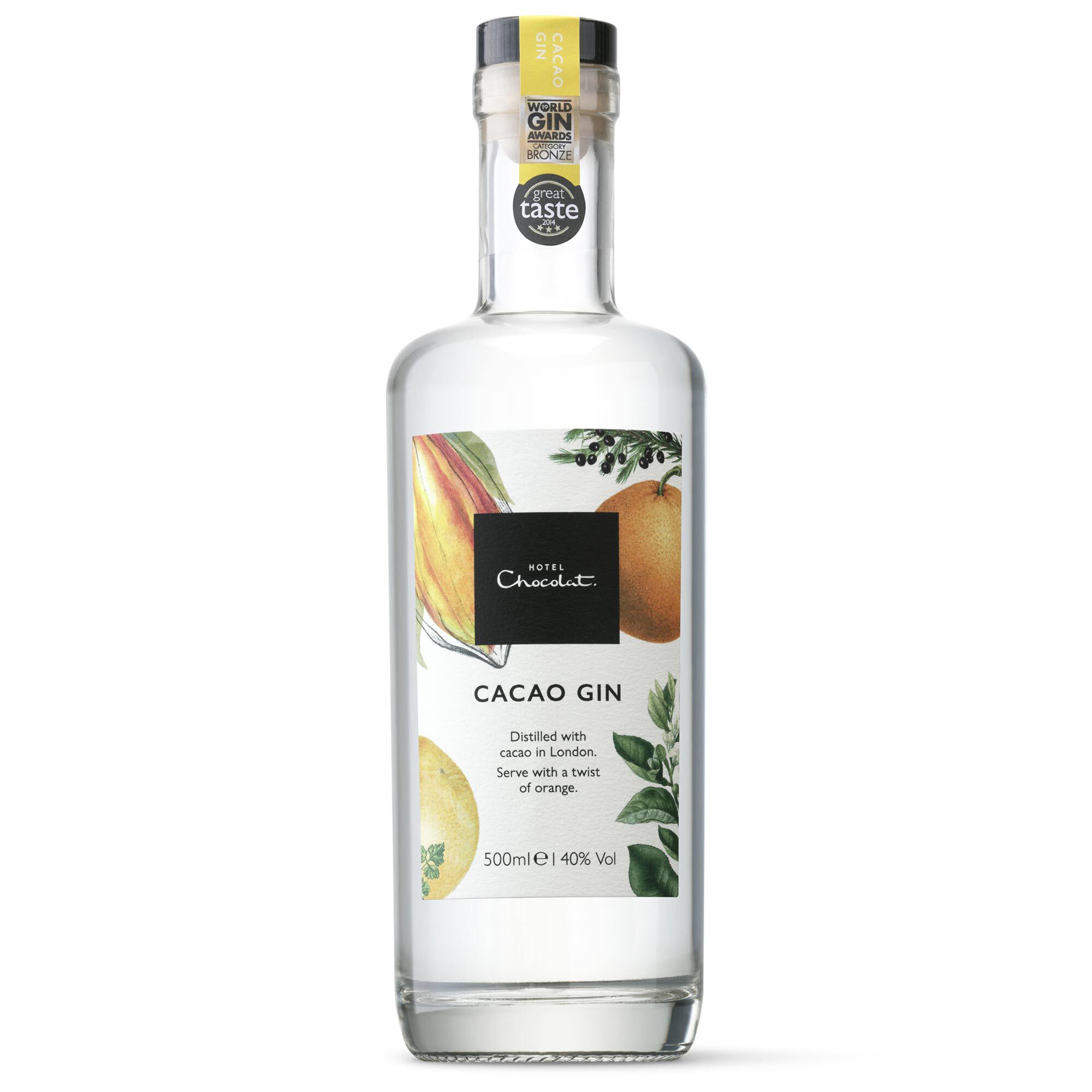 Cacao Gin 500ml | Gin Delivery | Hotel Chocolat