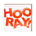 Hooray Blank Greetings Card , , hi-res