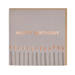 Happy Birthday Candles Blank Card, , hi-res