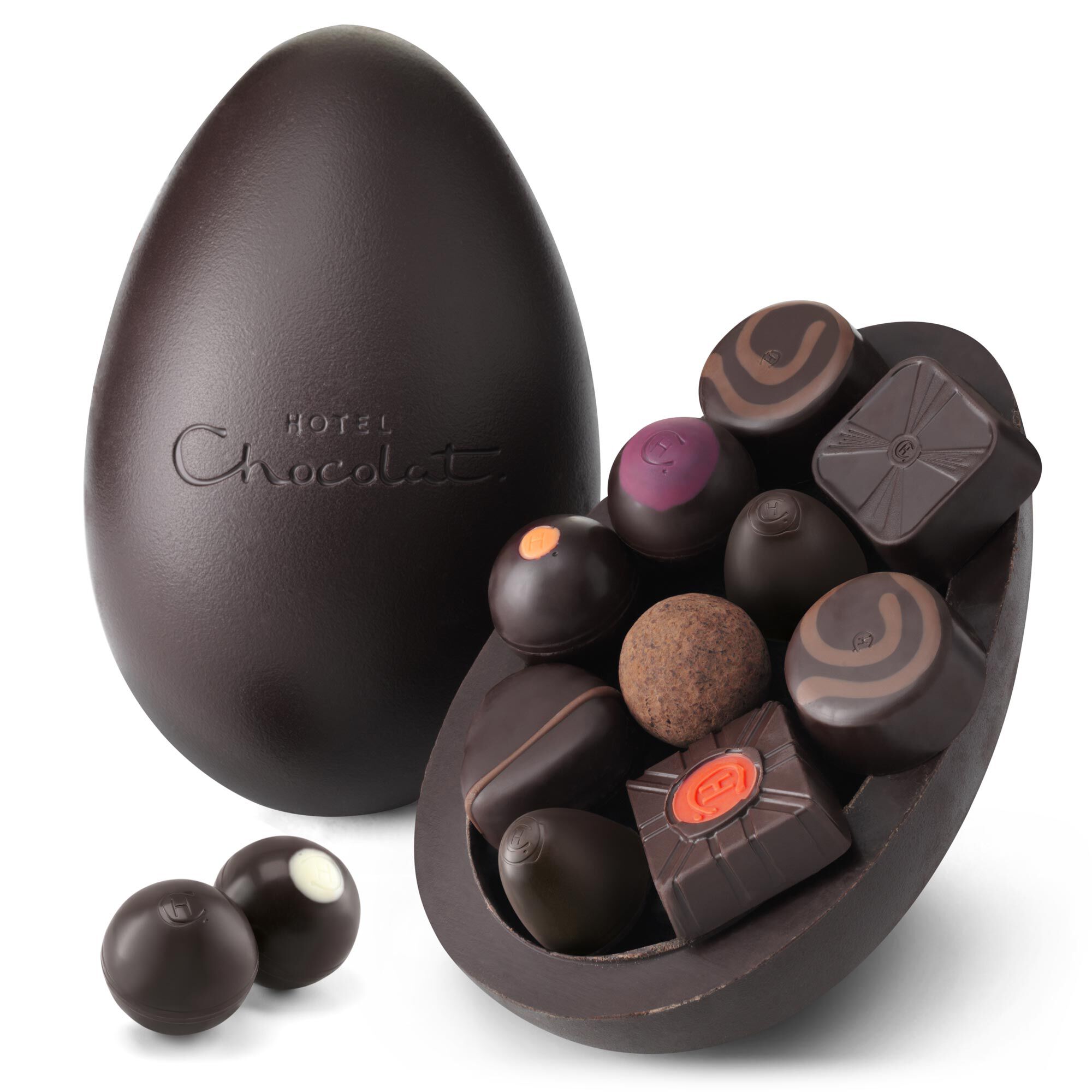 dark chocolate easter eggs