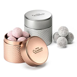 Pink & Classic Champagne Truffles Tin